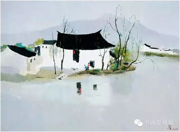 吴冠中:我的作品有两位观众,一位是我下乡劳动时的老乡..