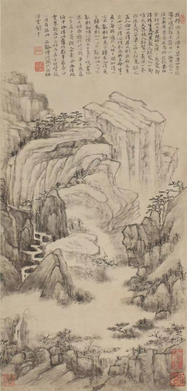 无锡博物馆钱松喦特展,从“师古人”到“描绘江南”