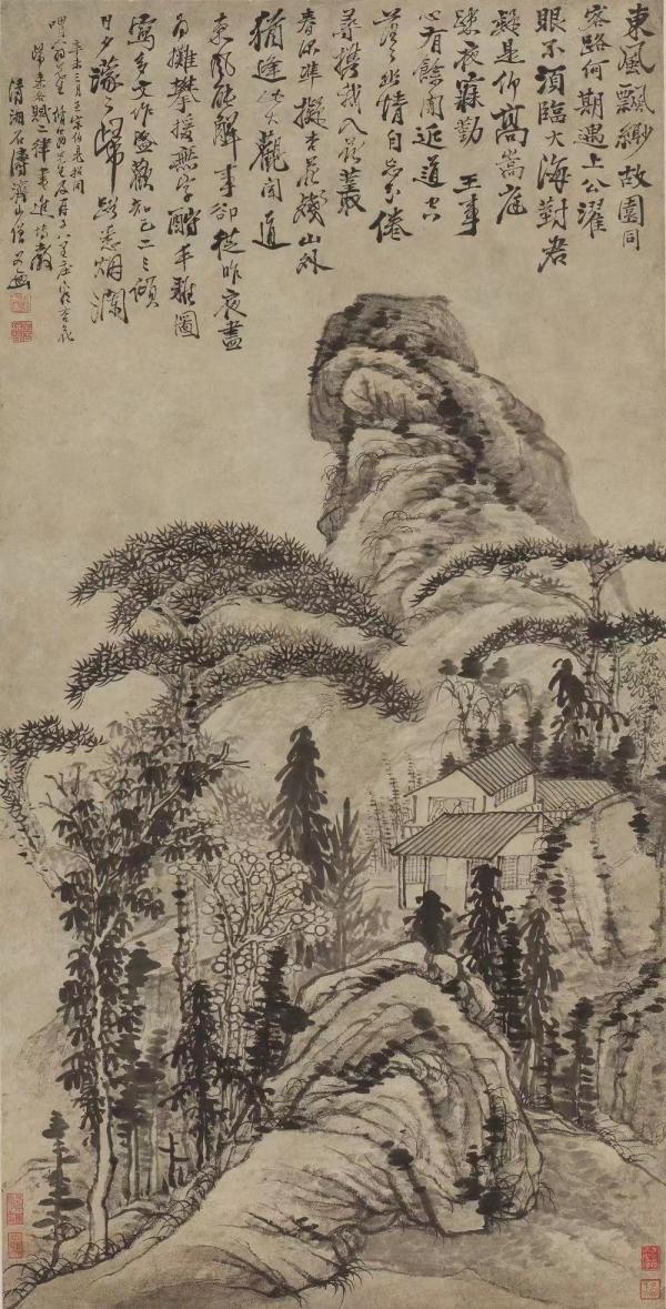 无锡博物馆钱松喦特展,从“师古人”到“描绘江南”