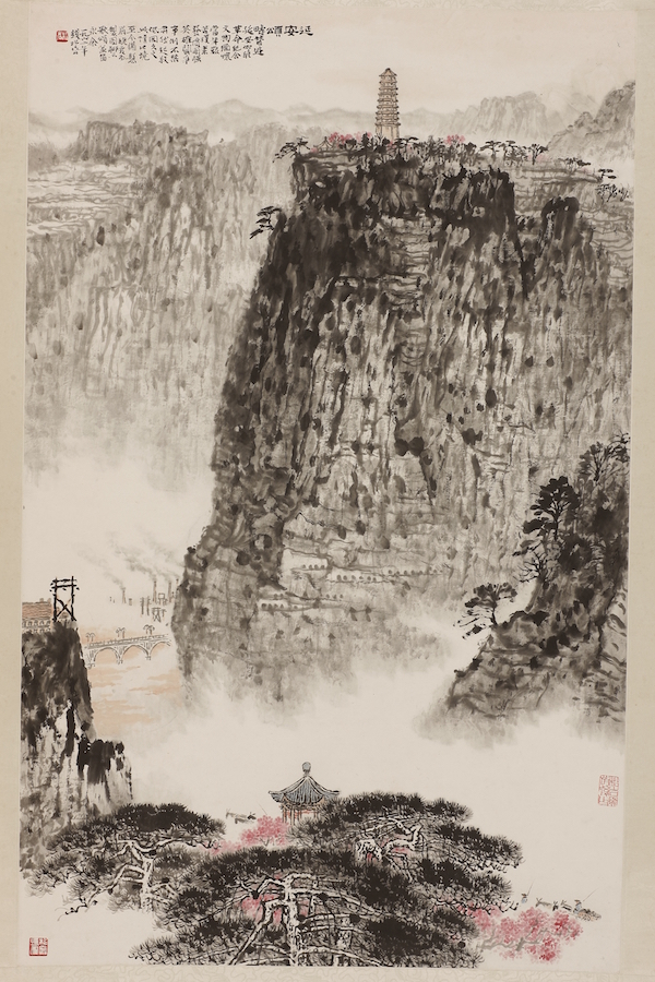 无锡博物馆钱松喦特展,从“师古人”到“描绘江南”