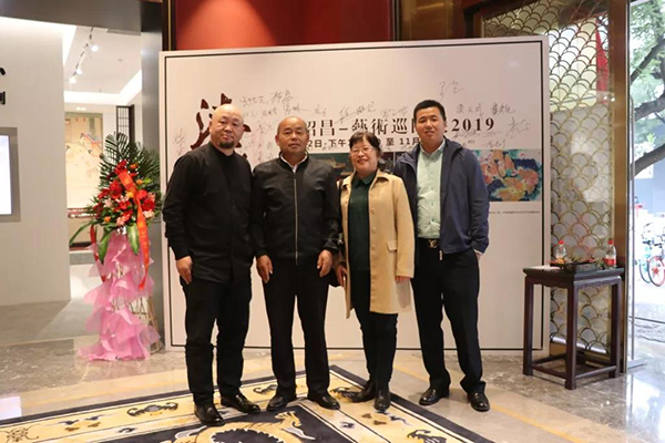 漆歌墨舞——贾绍昌巡回展在北京滑氏红木博物馆隆重开幕