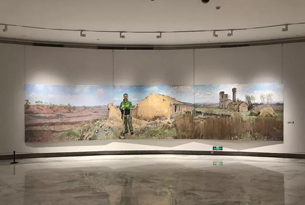 “风华——张路江大型油画作品展”于关山月美术馆开幕