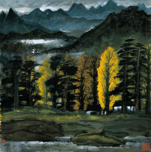 油画与当代语境中的山水,上海油雕院展"山川悠远"创作文献