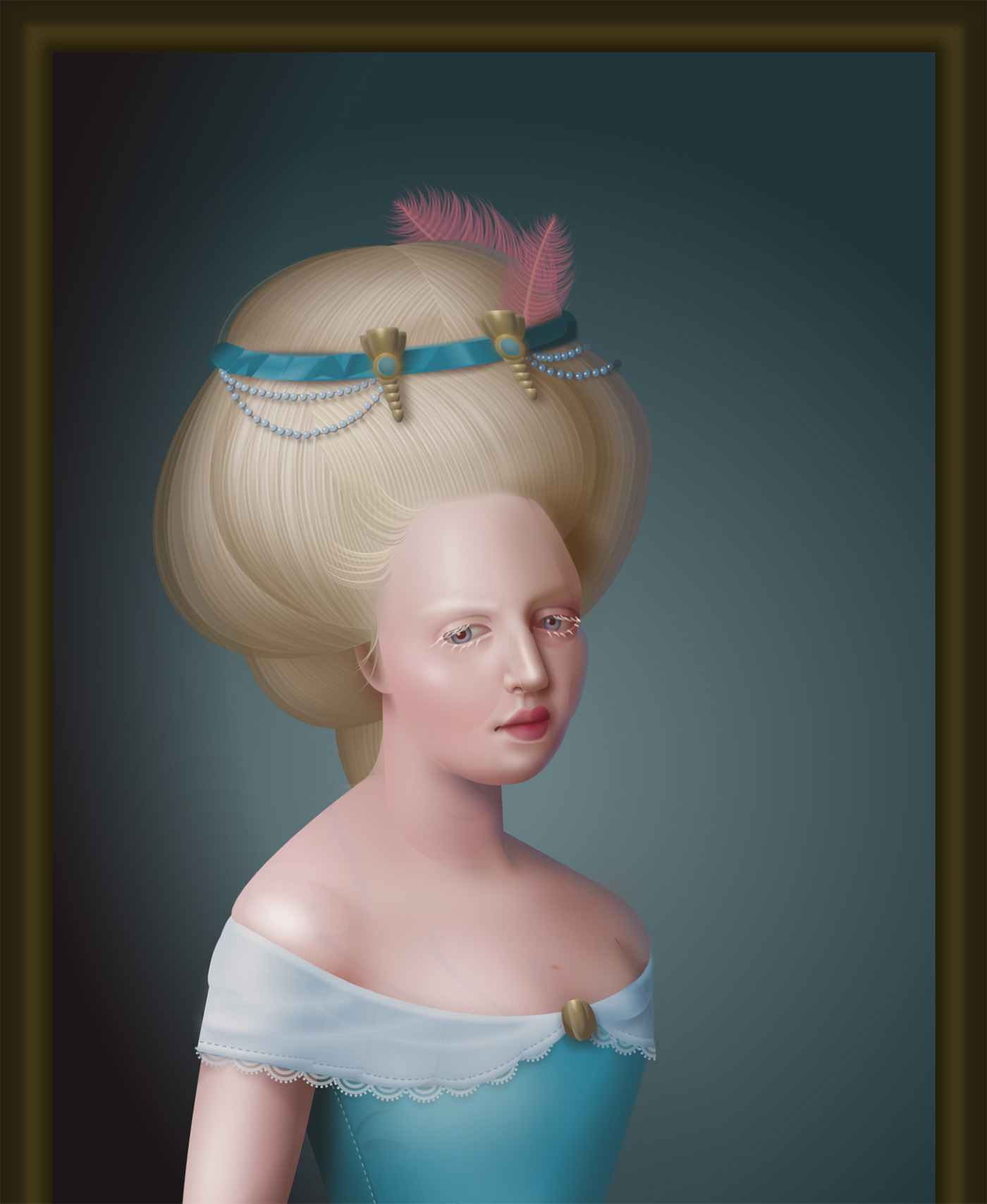 Painting With Code: UI Engineer Diana Smith Creates Baroque-Inspired Portraits with CSS
