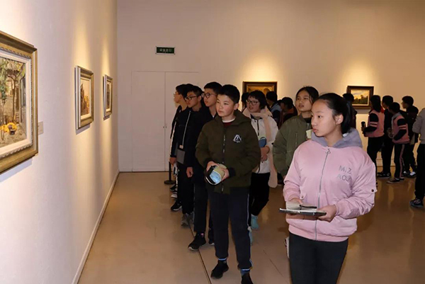 云淡风清——程向君油画写生作品展开幕