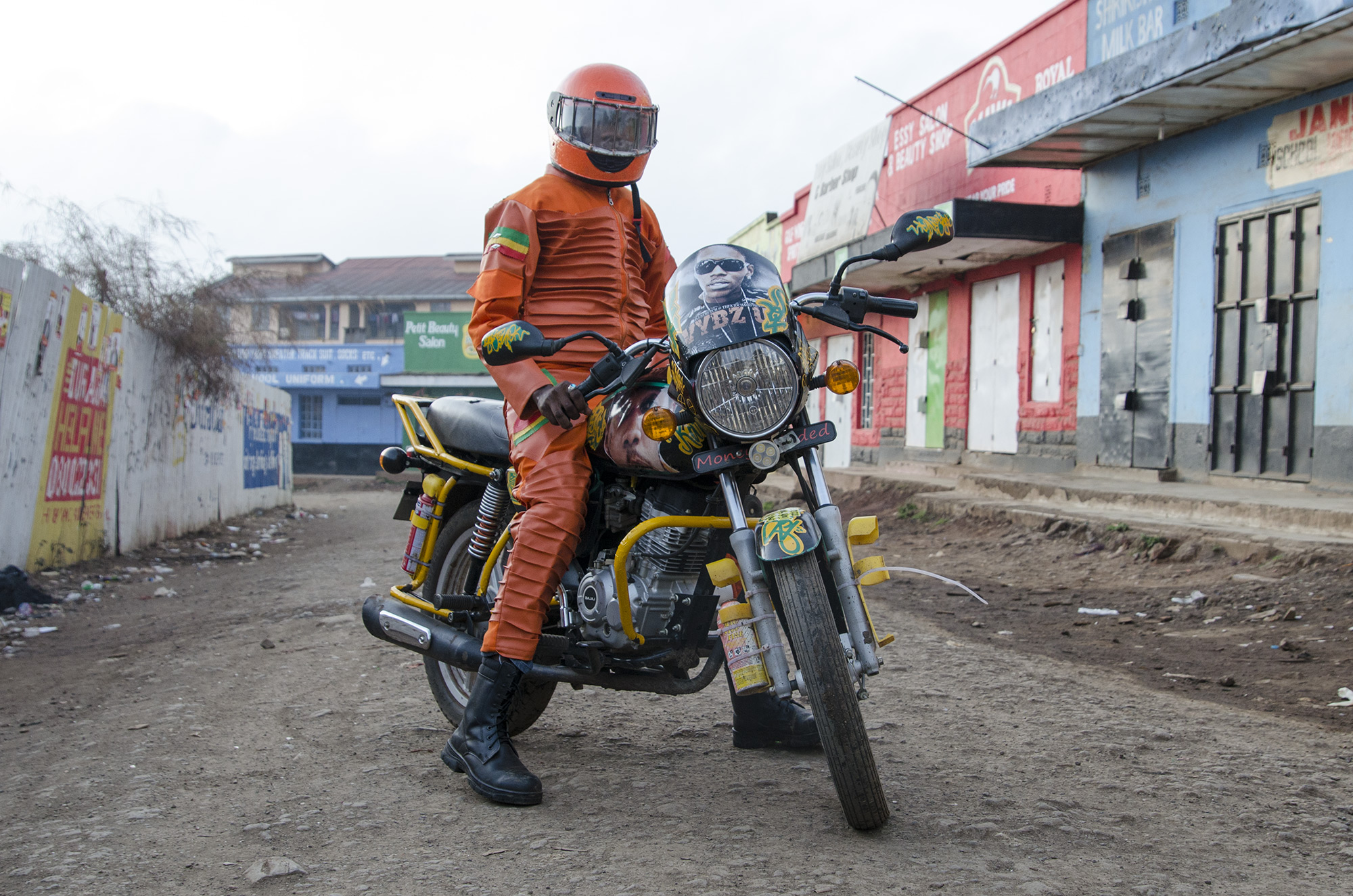 Nairobi’s Motor Taxi Drivers Sport Extravagant Costumes in ‘Boda Boda Madness’