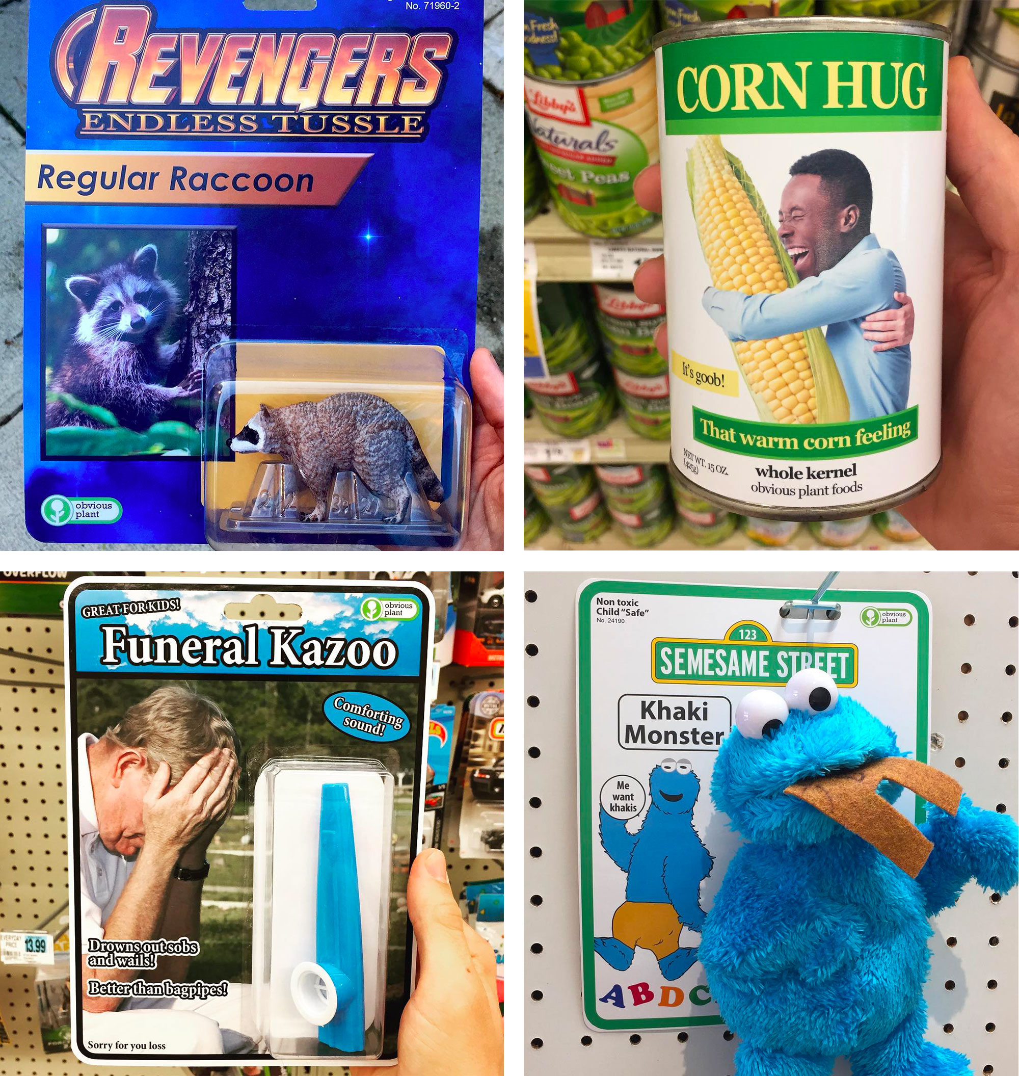 Send-Ups of Pop Culture and Capitalism Hidden in Retail Stores by Obvious Plant