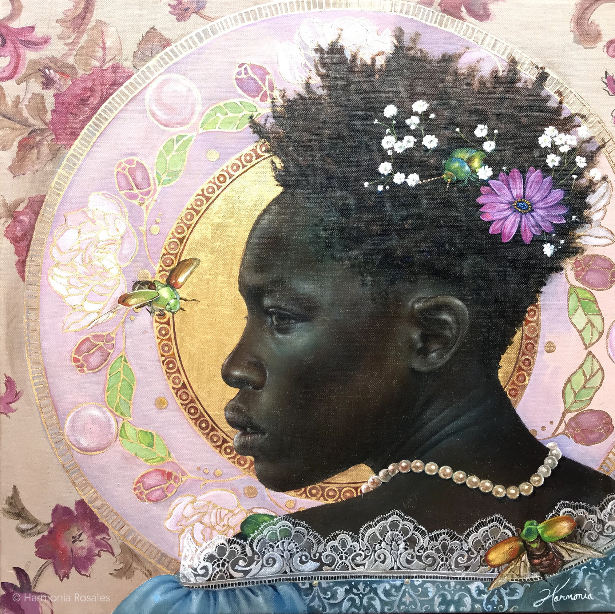 Memory and Self-Love Highlight Profound Portraits of Black Figures by Harmonia Rosales