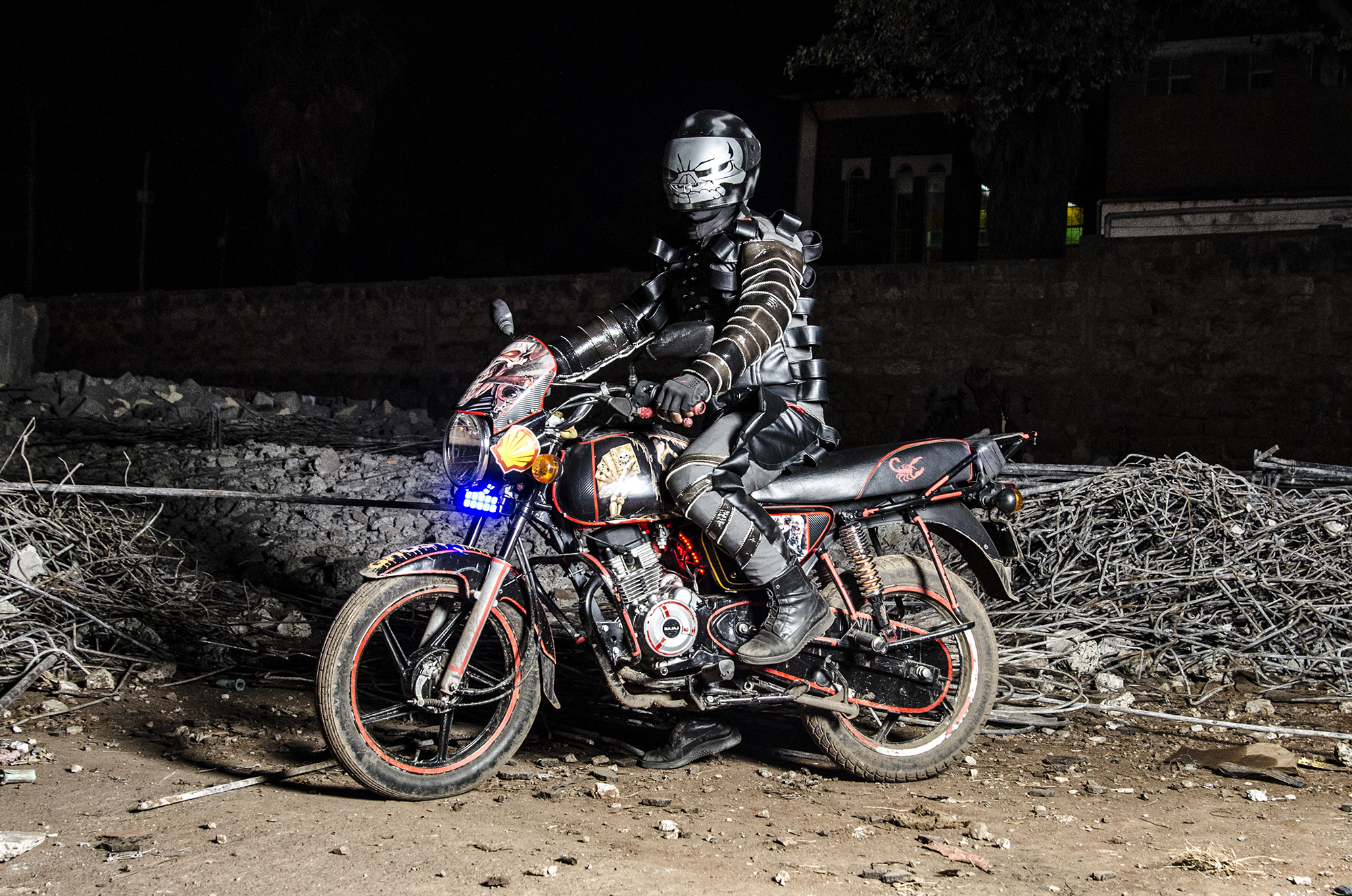 Nairobi’s Motor Taxi Drivers Sport Extravagant Costumes in ‘Boda Boda Madness’