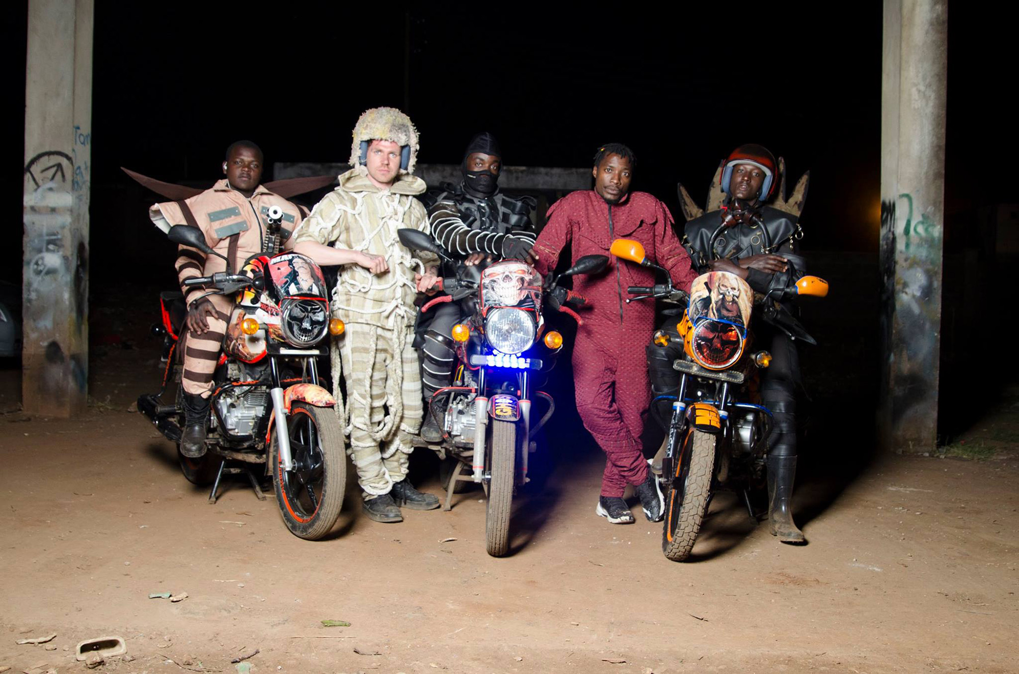 Nairobi’s Motor Taxi Drivers Sport Extravagant Costumes in ‘Boda Boda Madness’