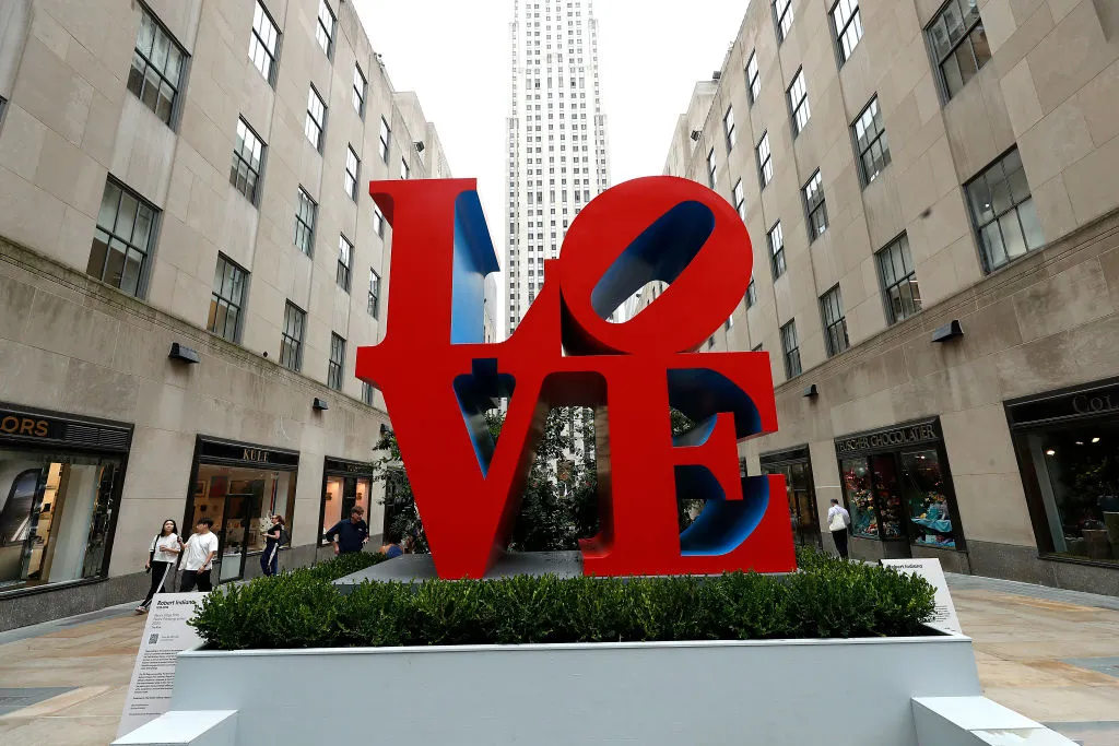 View of Robert Indiana