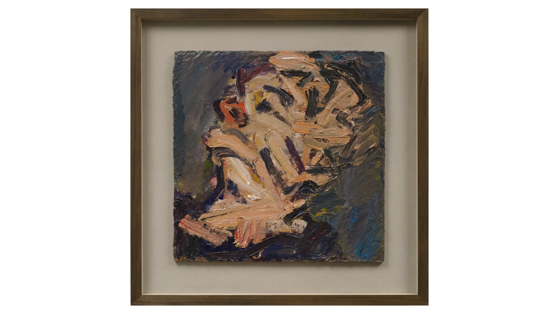 a painting by Frank Auerbach