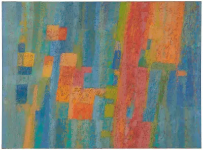 An abstract painting.