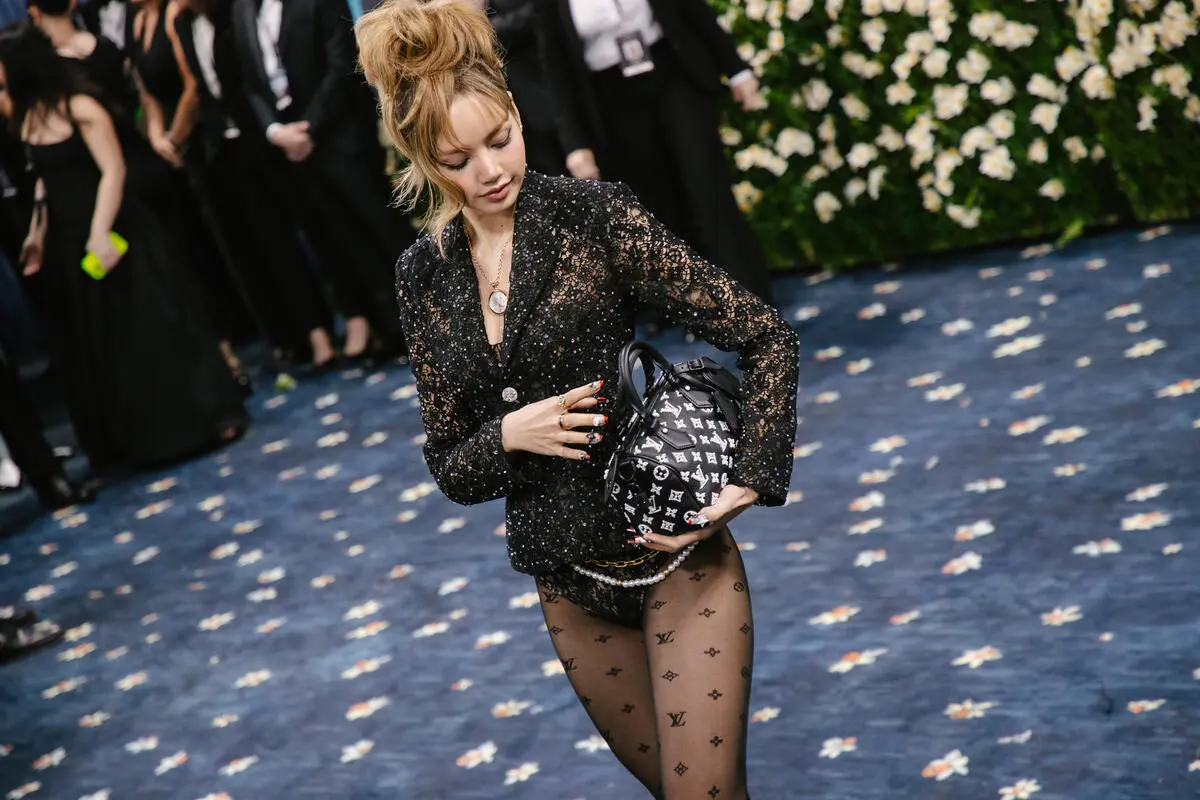 Lisa at The 2025 Met Gala Celebrating