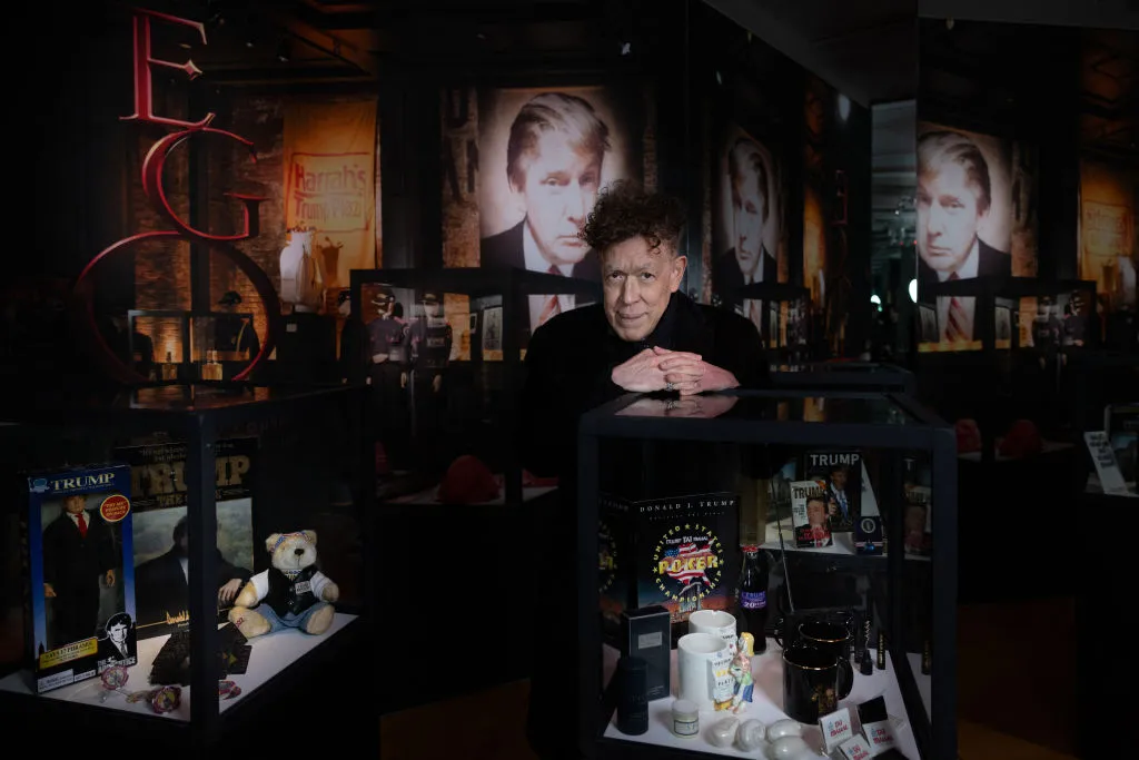 US photographer and artist Andres Serrano poses during a photo session as part of his exhibition 