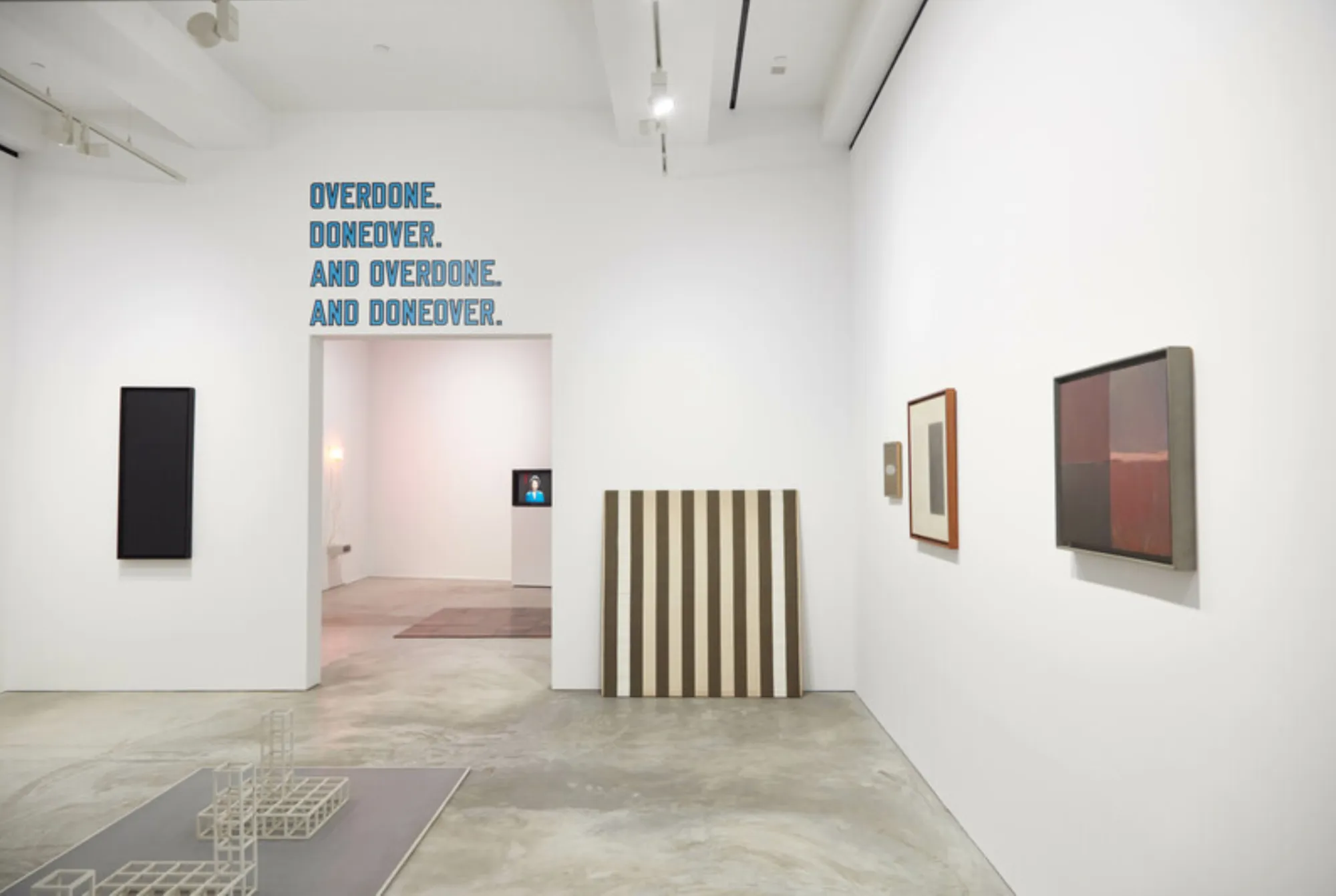 Installation view of the exhibition 