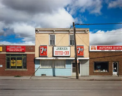 Stephen Shore, Victoria Avenue and Alberta Street, Regina, Saskatchewan, August 17, 1974, 1974