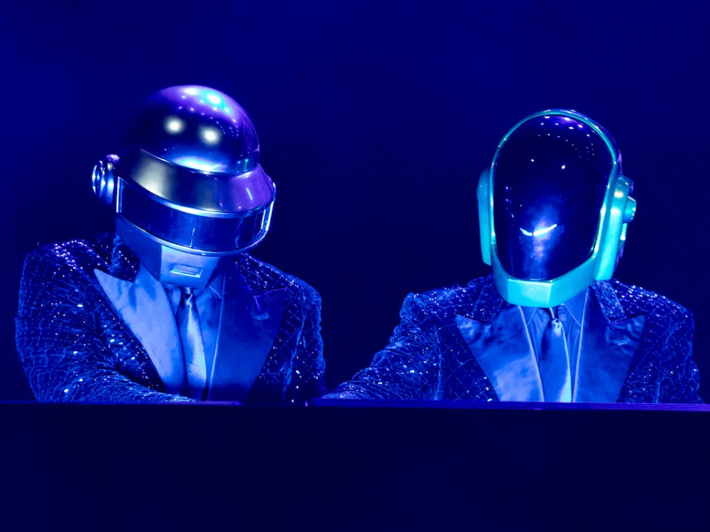 Daft Punk in Milan in 2019.