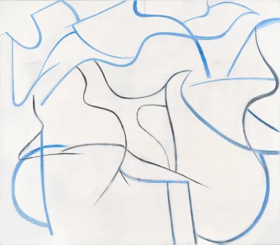 Willem de Kooning
Untitled, 1985
oil on canvas
77 x 88 inches (195.58 x 223.52 cm)
© 2025 The Willem de Kooning Foundation/ Artists Rights Society (ARS), New York.