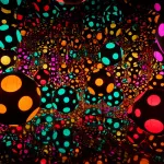 colored lanterns floating
