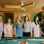 Group portrait of Rachel Martin, Becky Gochman, Audrey Lea Collins, Nicole van Brugge, Moonoka Begay, and Laura Phipps.