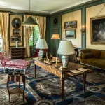 Interior of the Musée Nissim de Camondo in Paris